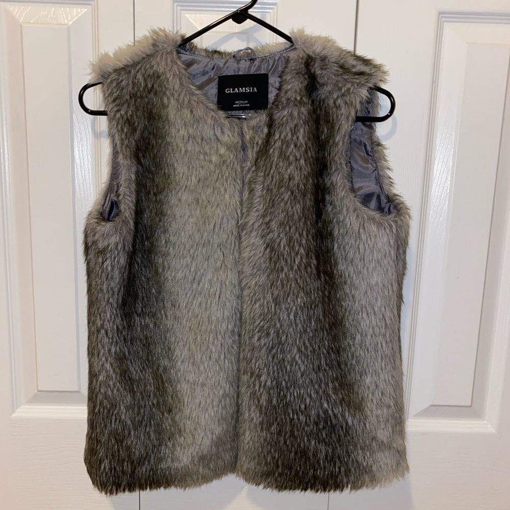 Stunning Faux Fur vest